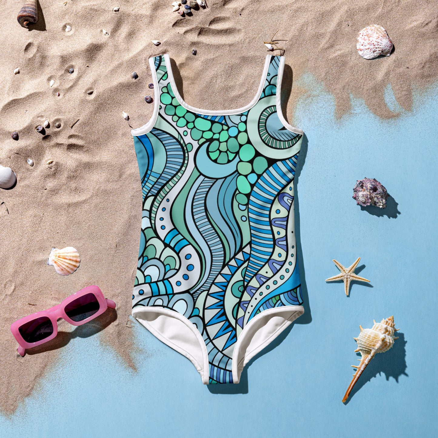 Kids Toddler Ocean Swimsuit