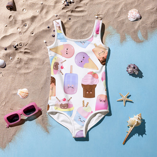 Ice Cream Kids Toddler Swimsuit