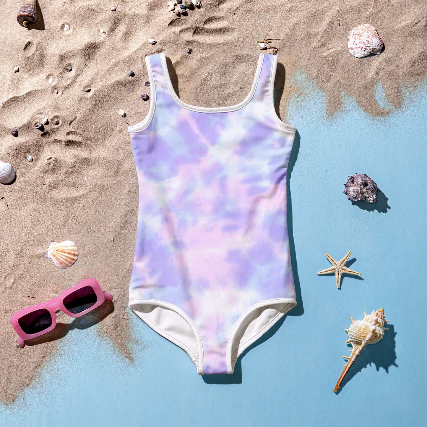 Tie Dye Kids Swimsuit