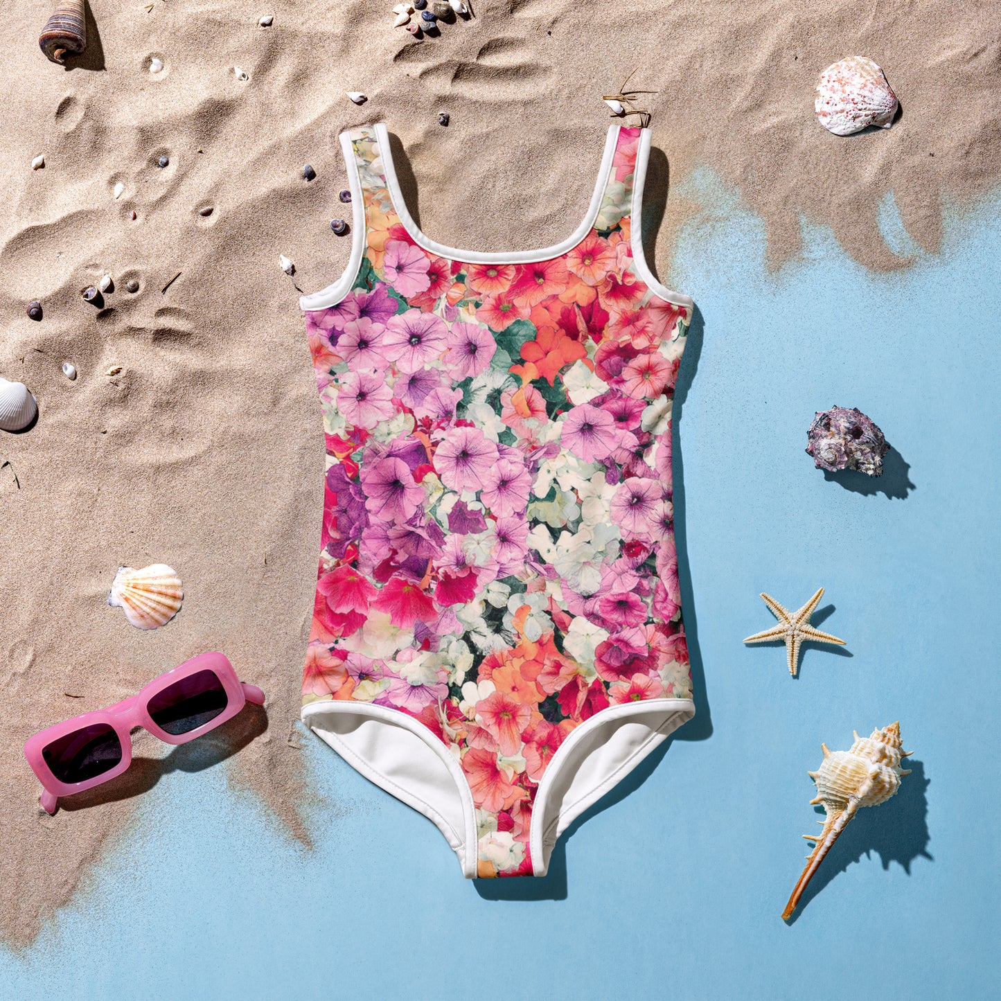 Floral Kids Swimsuit