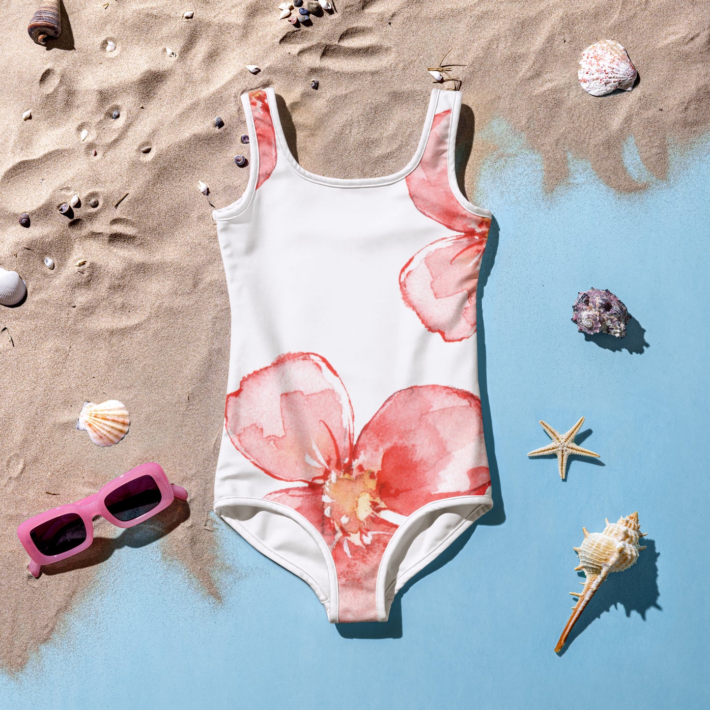 Floral Kids Swimsuit