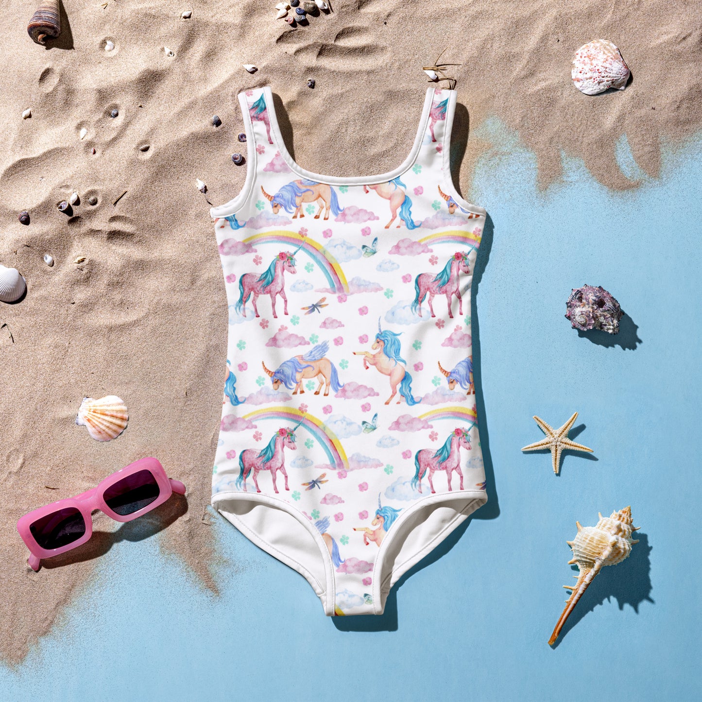 Unicorn Kids and Toddler Swimsuit