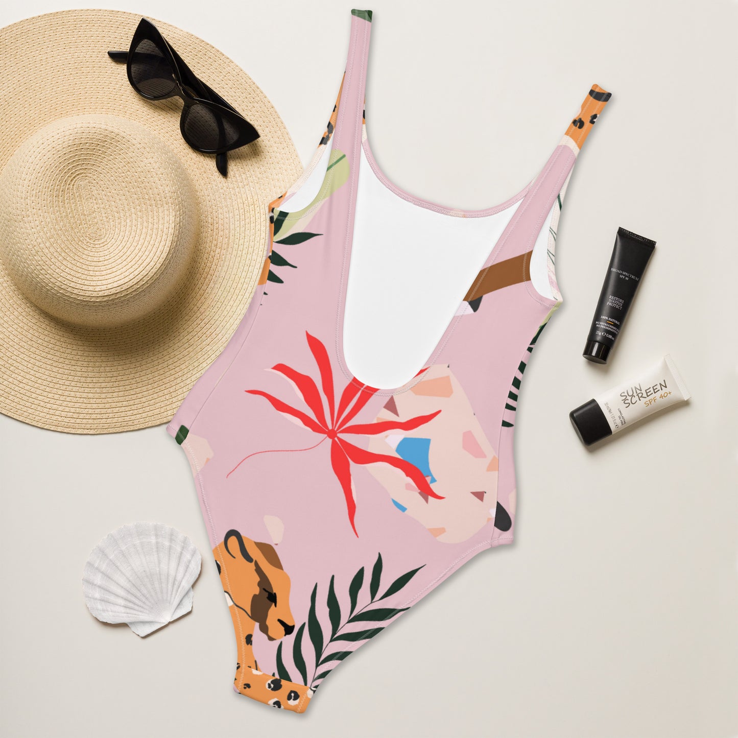 Wild One-Piece Swimsuit