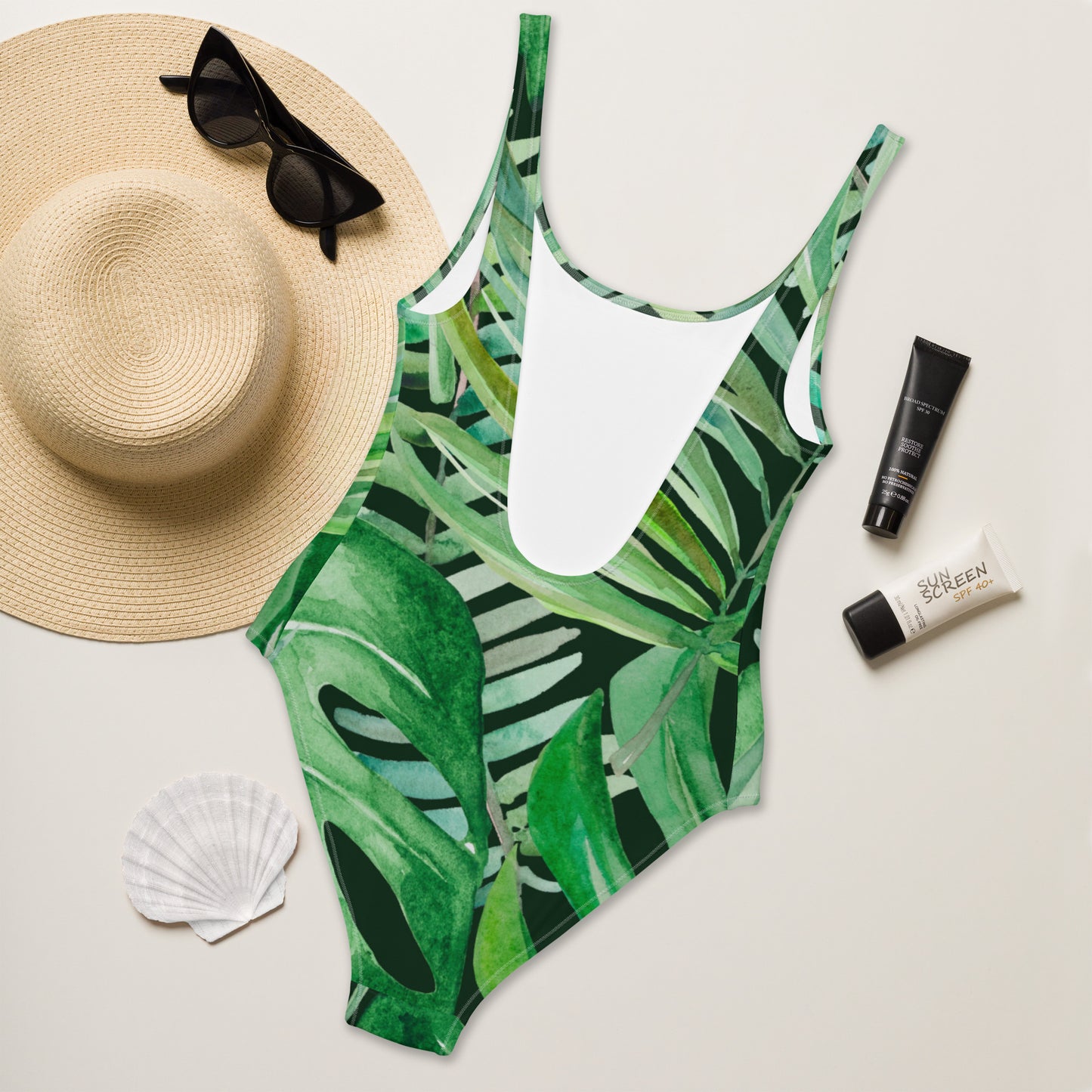 Greens One-Piece Swimsuit