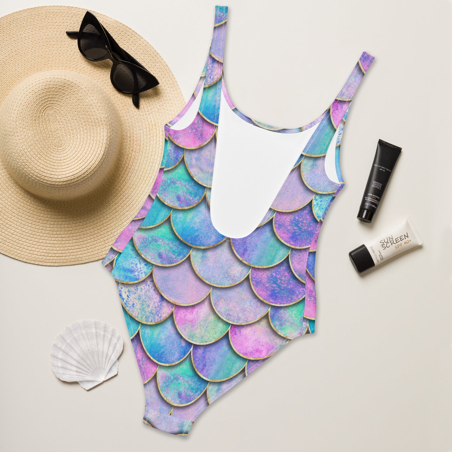 Mermaid One-Piece Swimsuit