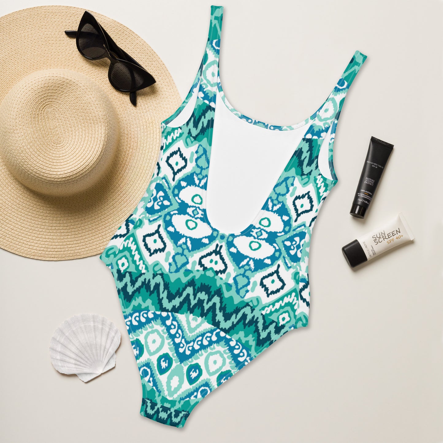 Hippie Blue One-Piece Swimsuit