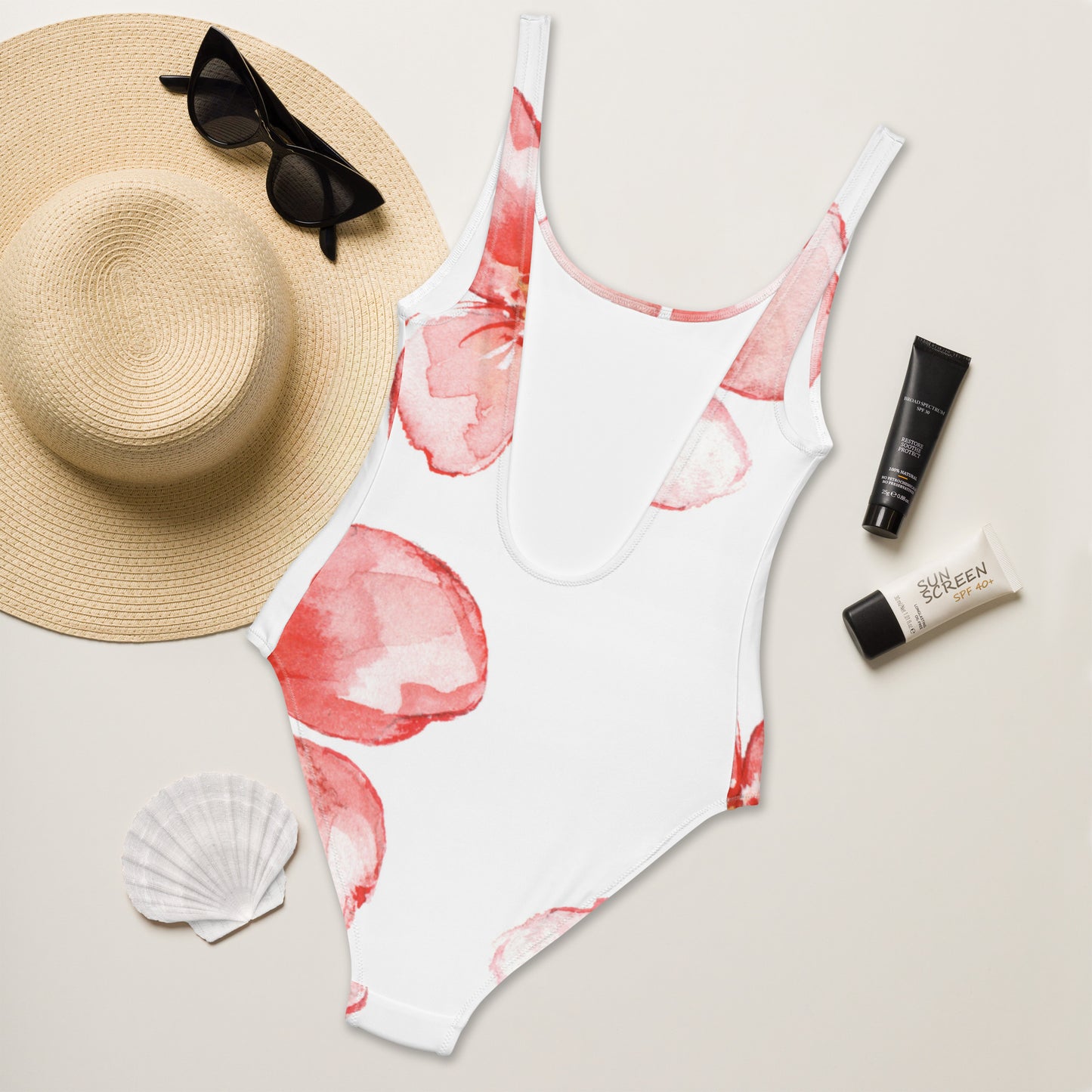 Floral One-Piece Swimsuit