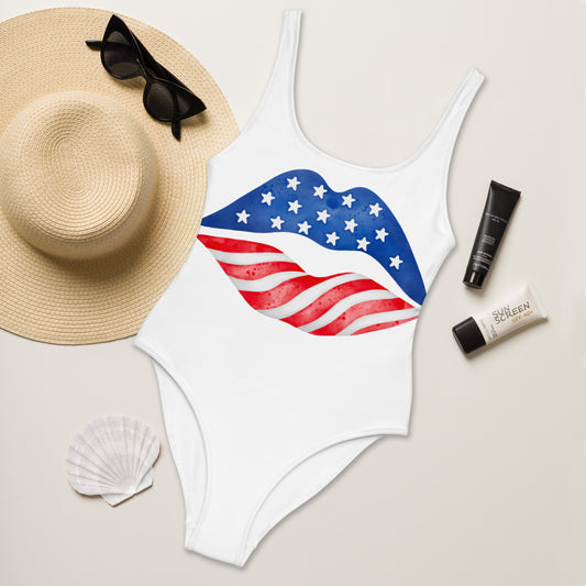 USA Kiss One-Piece Swimsuit