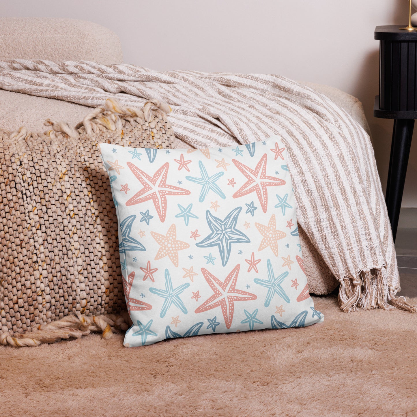 Coastal Throw Pillow