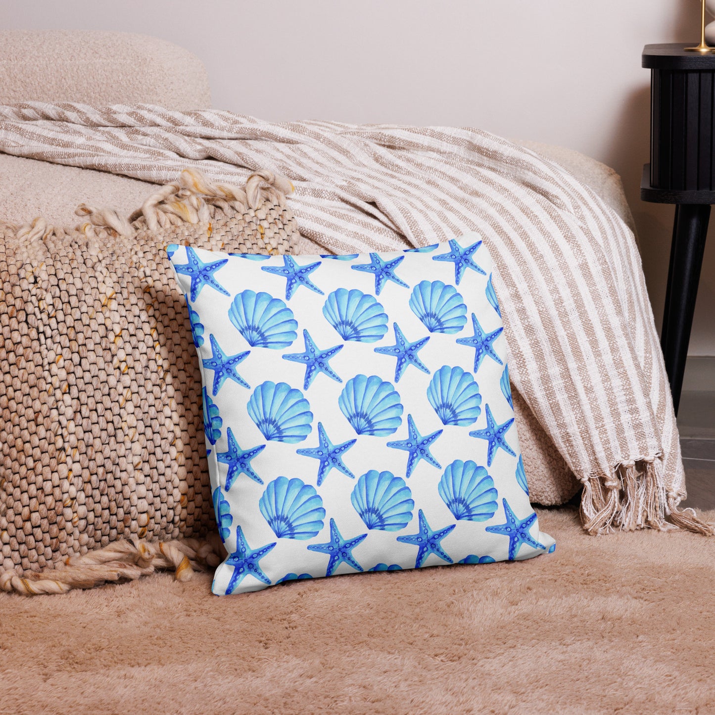 Coastal Throw Pillow