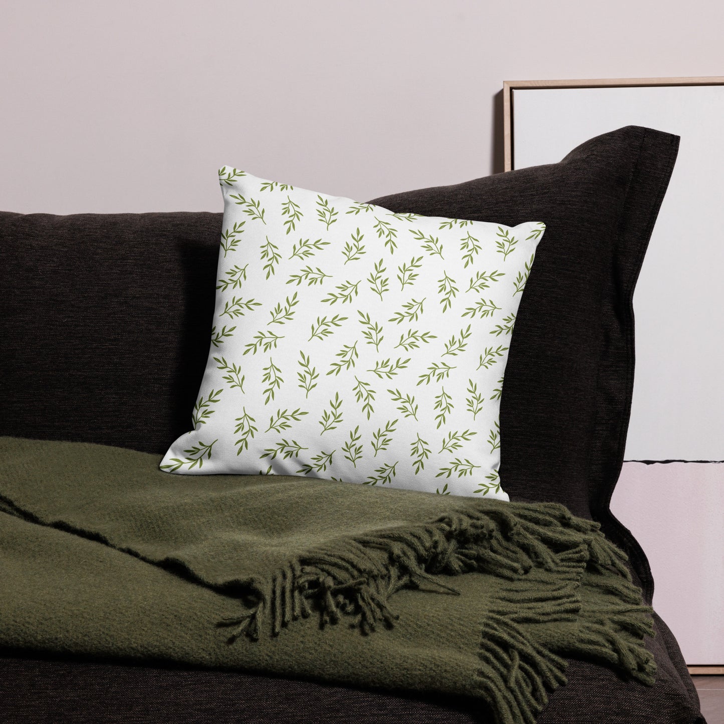 Floral Throw Pillow