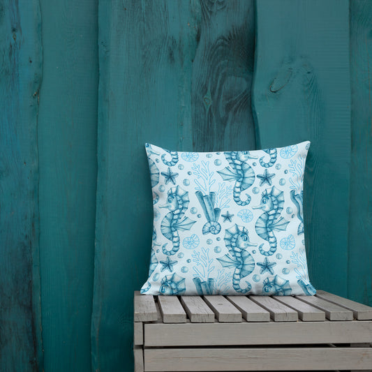 Coastal Throw Pillow