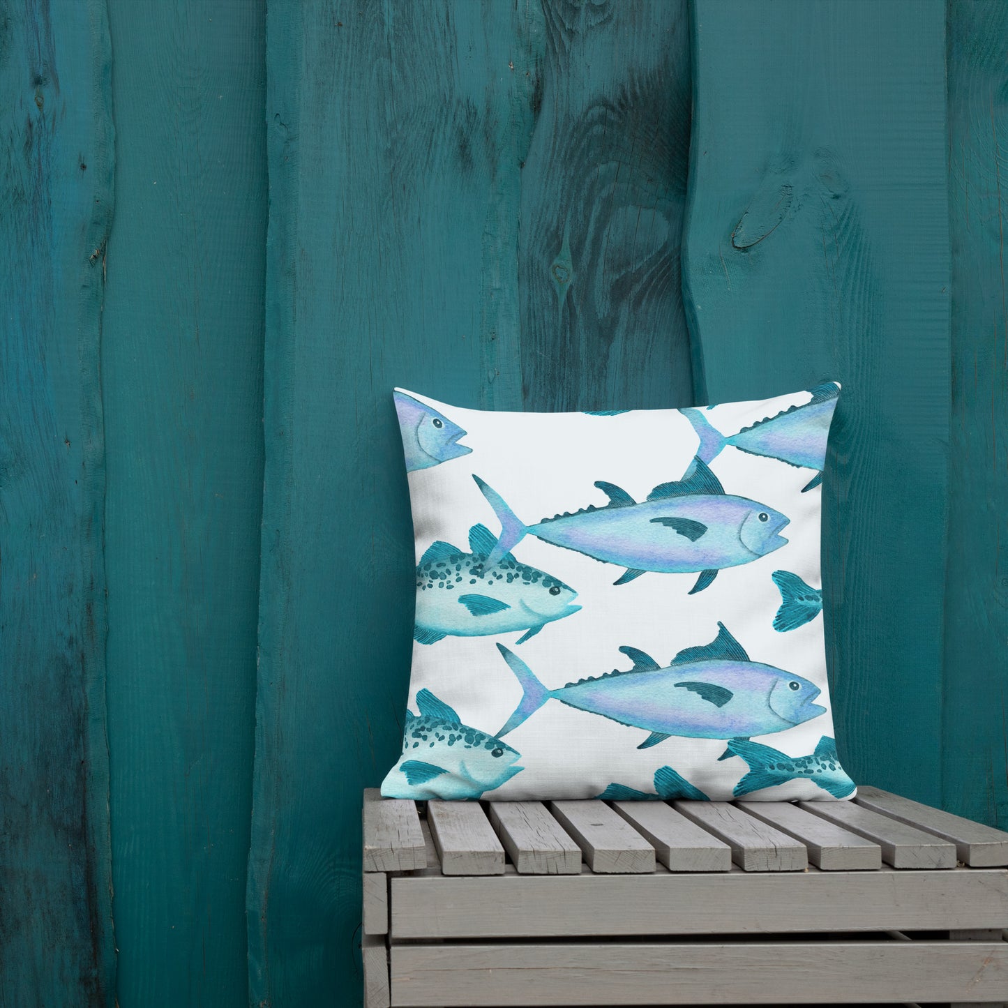 Coastal Throw Pillow