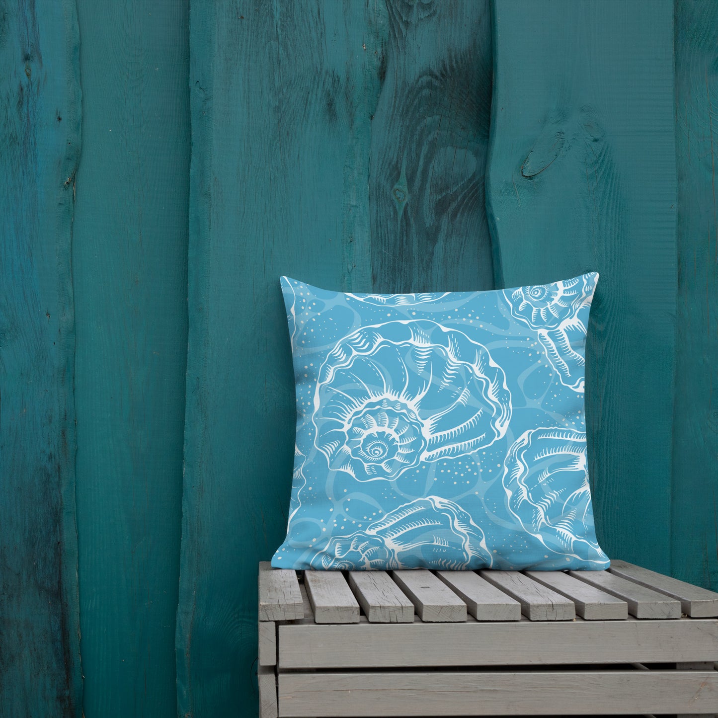 Coastal Throw Pillow