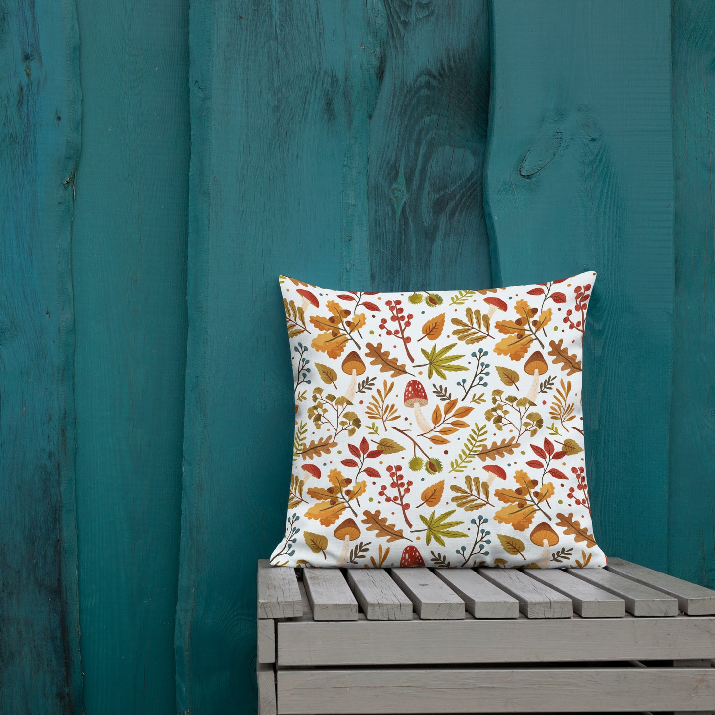 Fall Throw Pillow