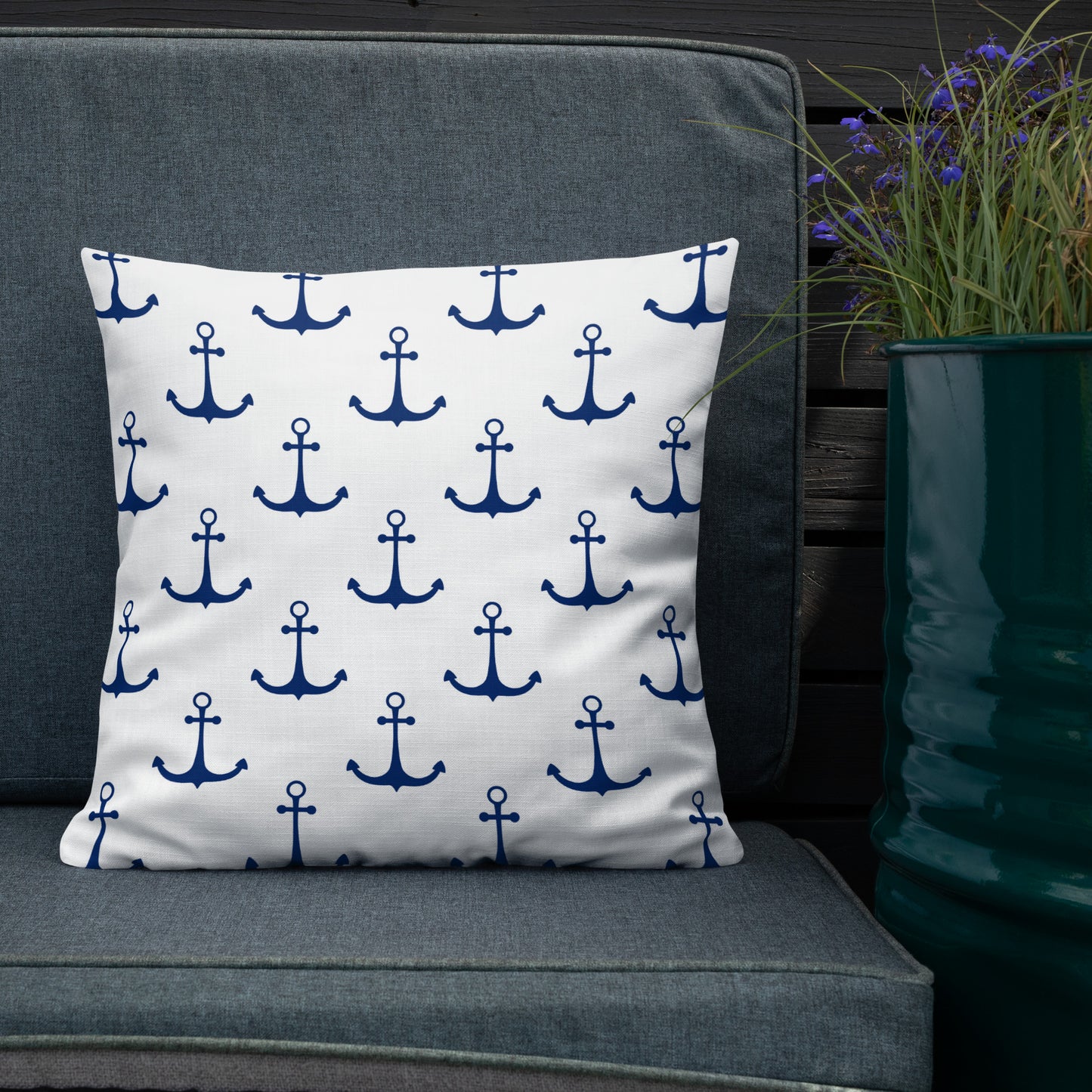 Coastal Throw Pillow