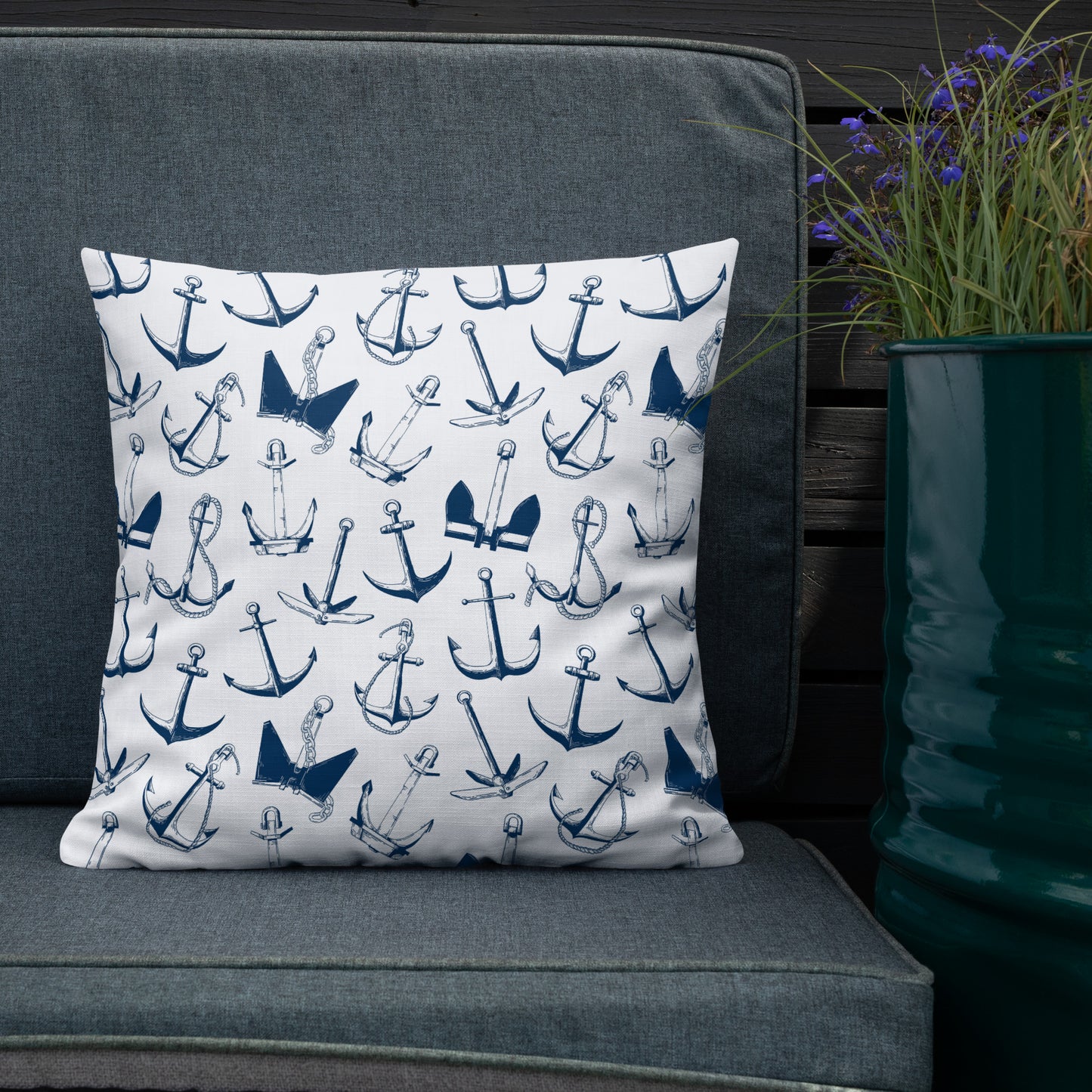 Coastal Throw Pillow