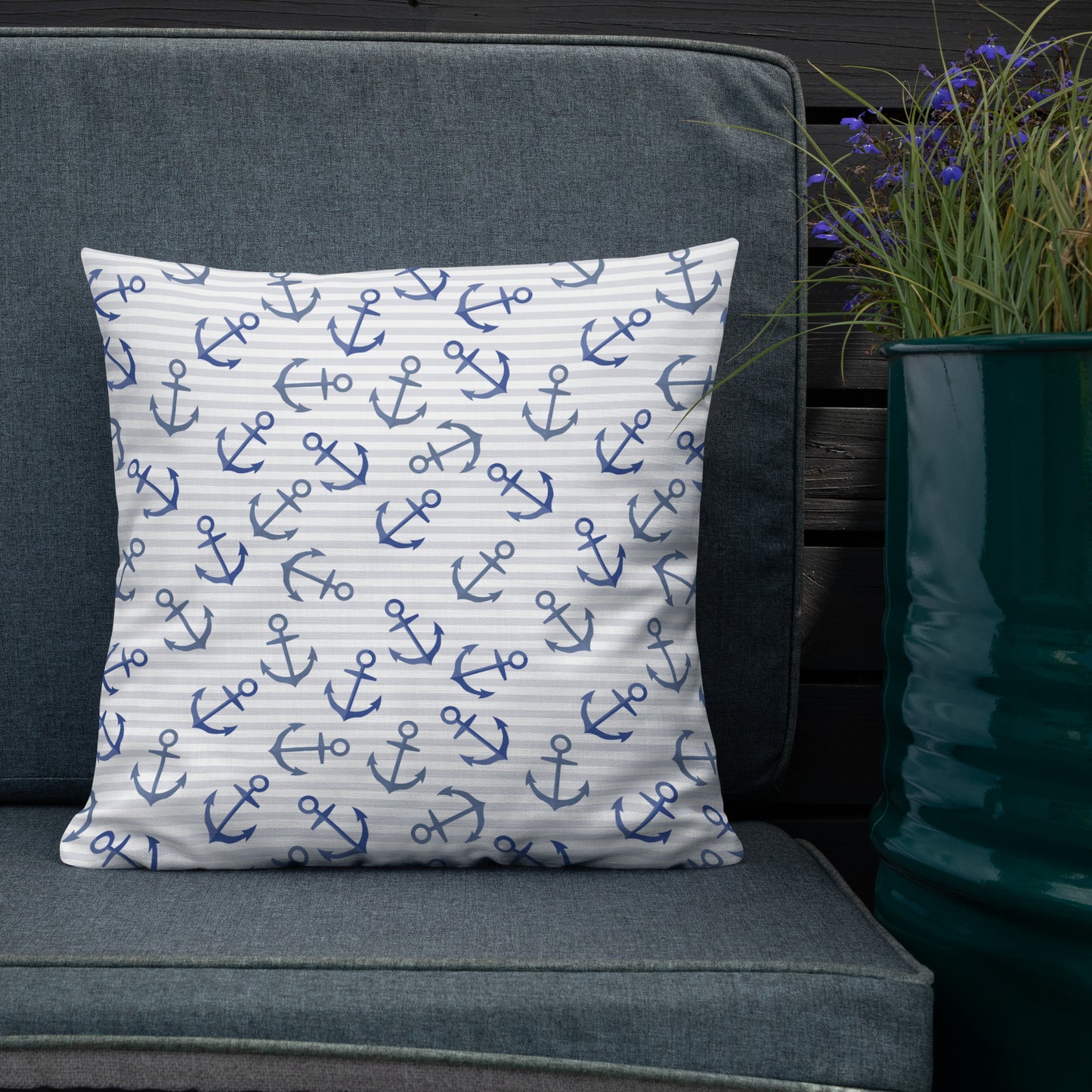 Coastal Throw Pillow