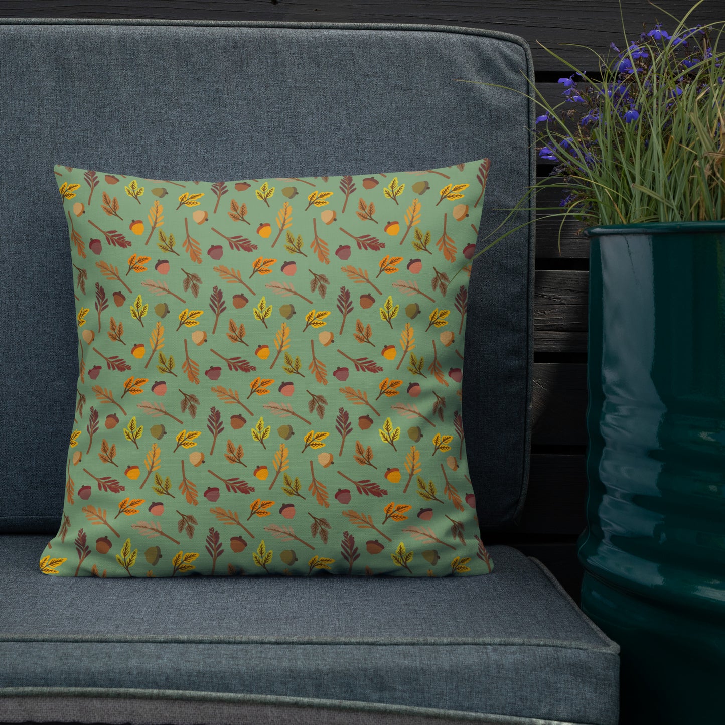 Floral Throw Pillow