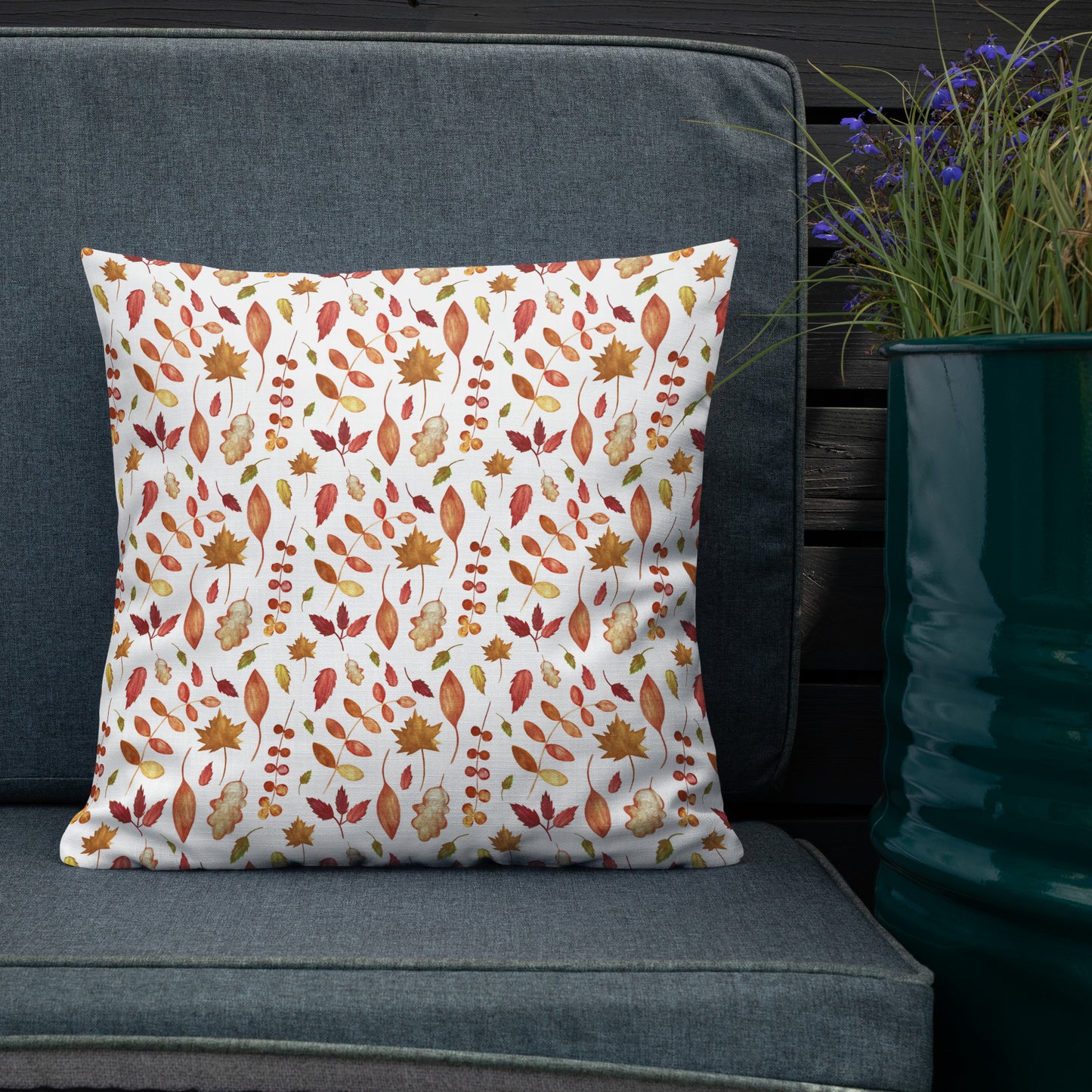 Fall Throw Pillow