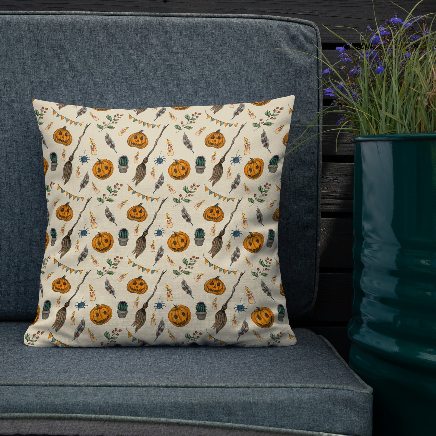 Halloween Throw Pillow