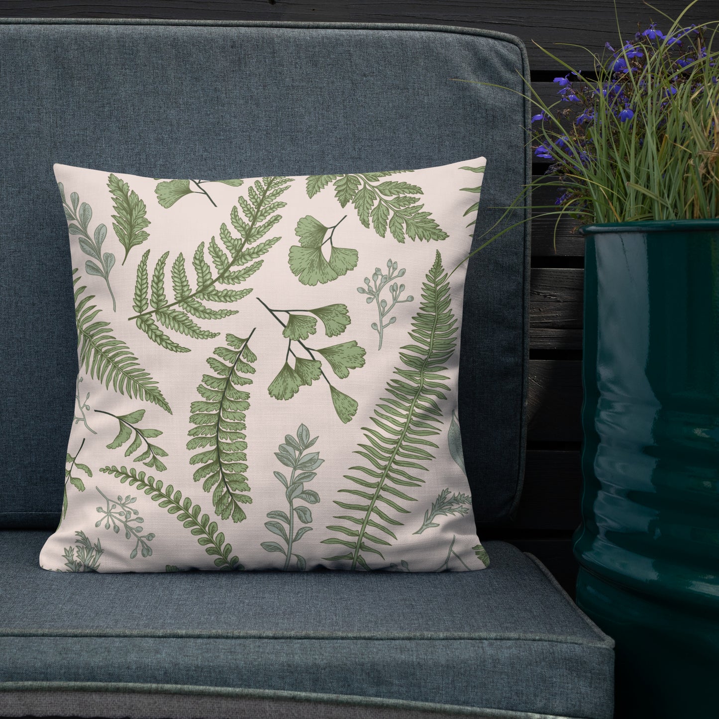 Floral Throw Pillow