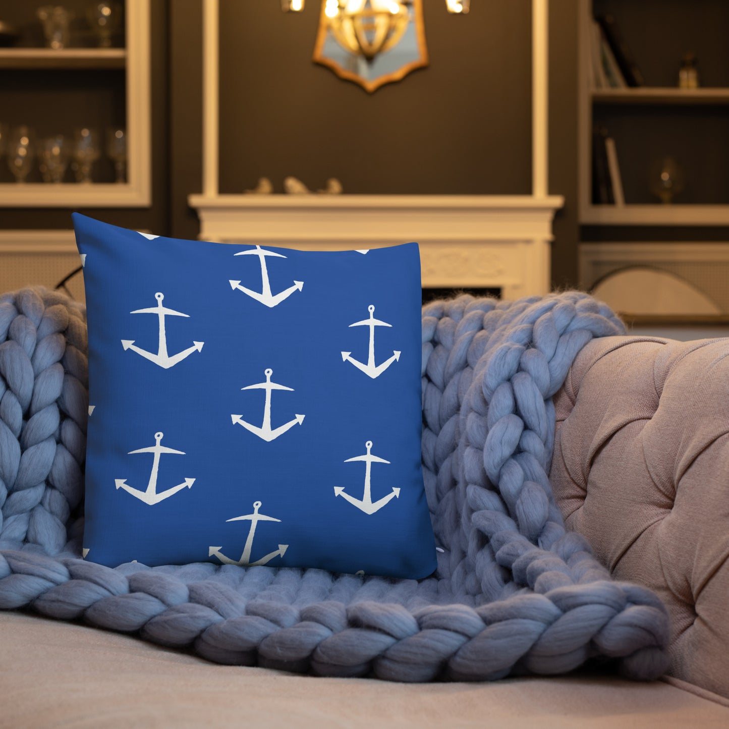 Coastal Throw Pillow