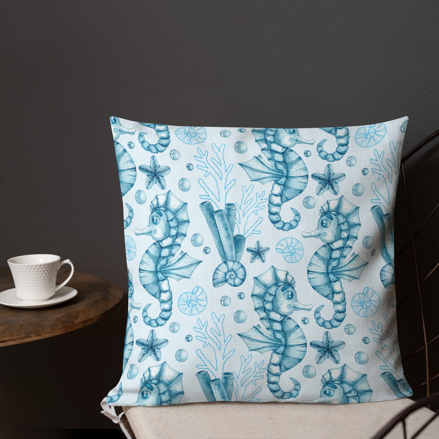 Coastal Throw Pillow