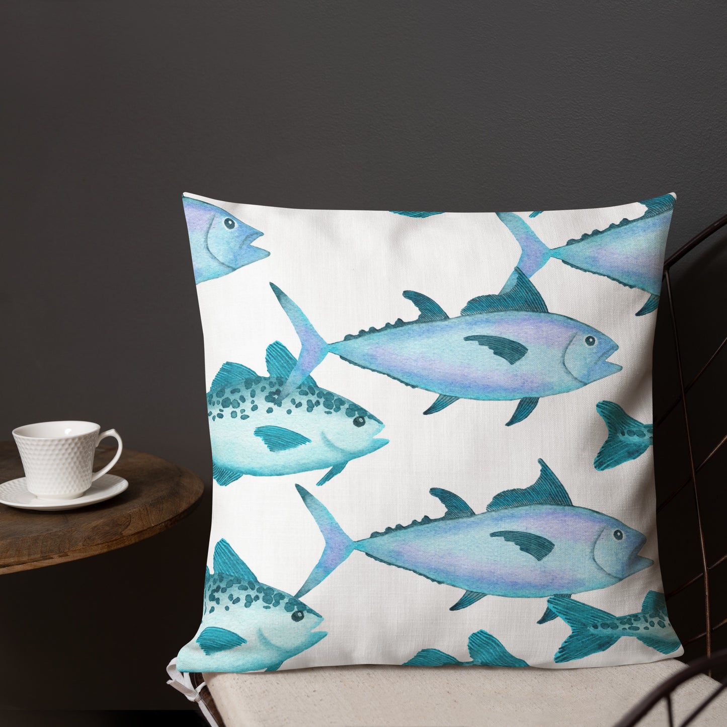 Coastal Throw Pillow