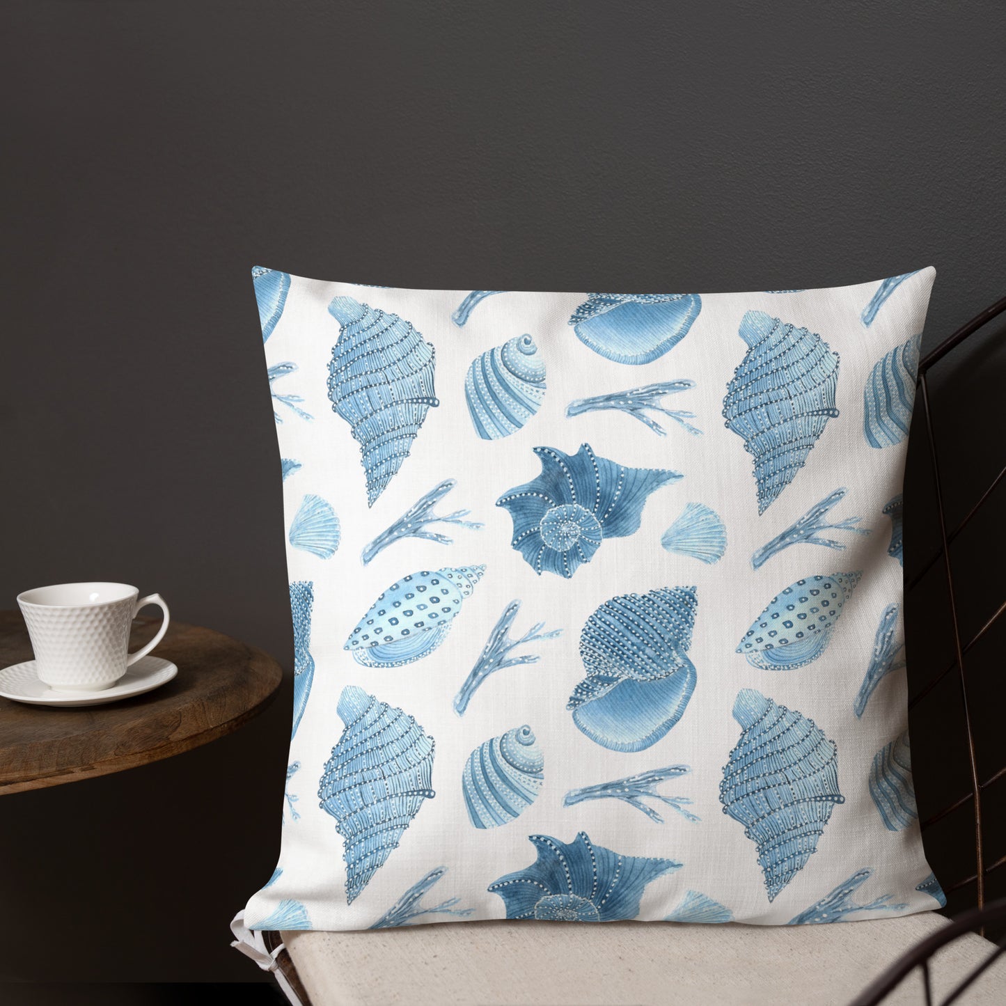 Coastal Throw Pillow