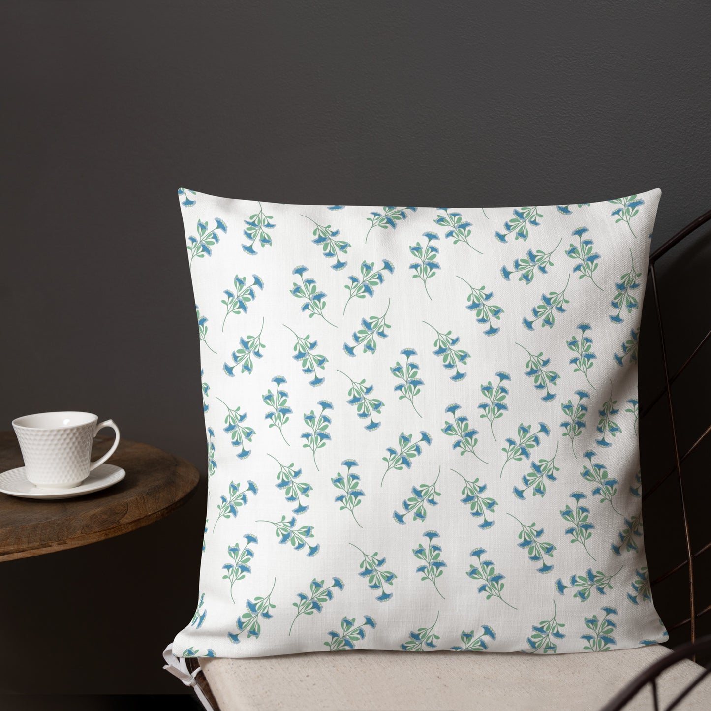 Floral Throw Pillow