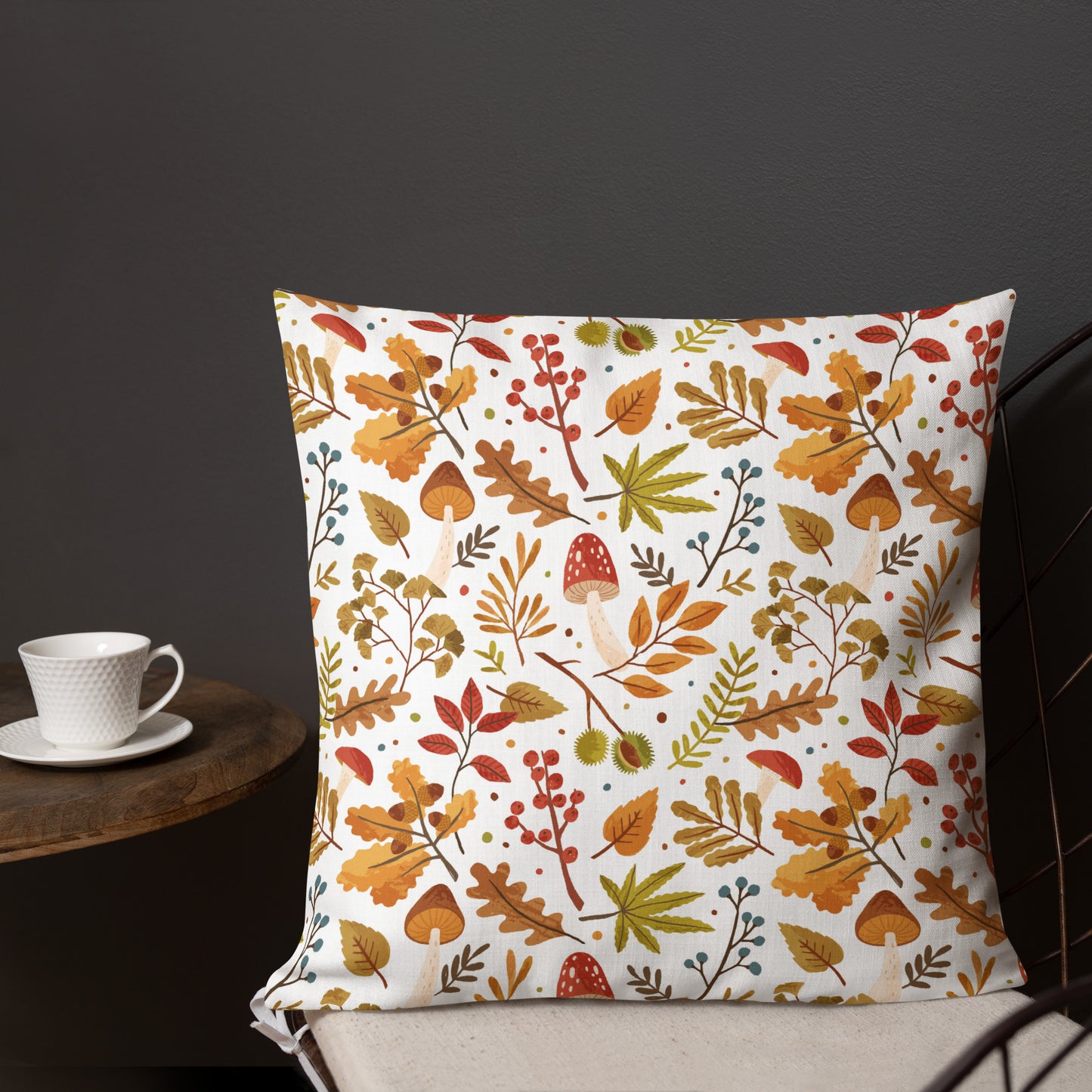 Fall Throw Pillow