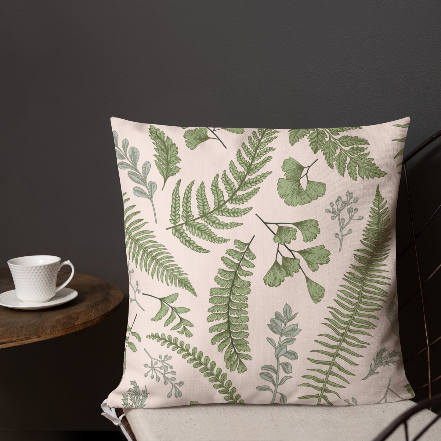 Floral Throw Pillow