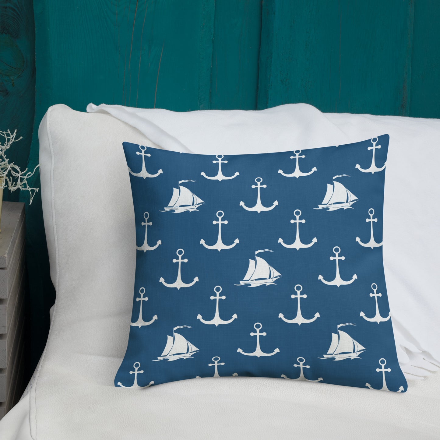 Coastal Throw Pillow