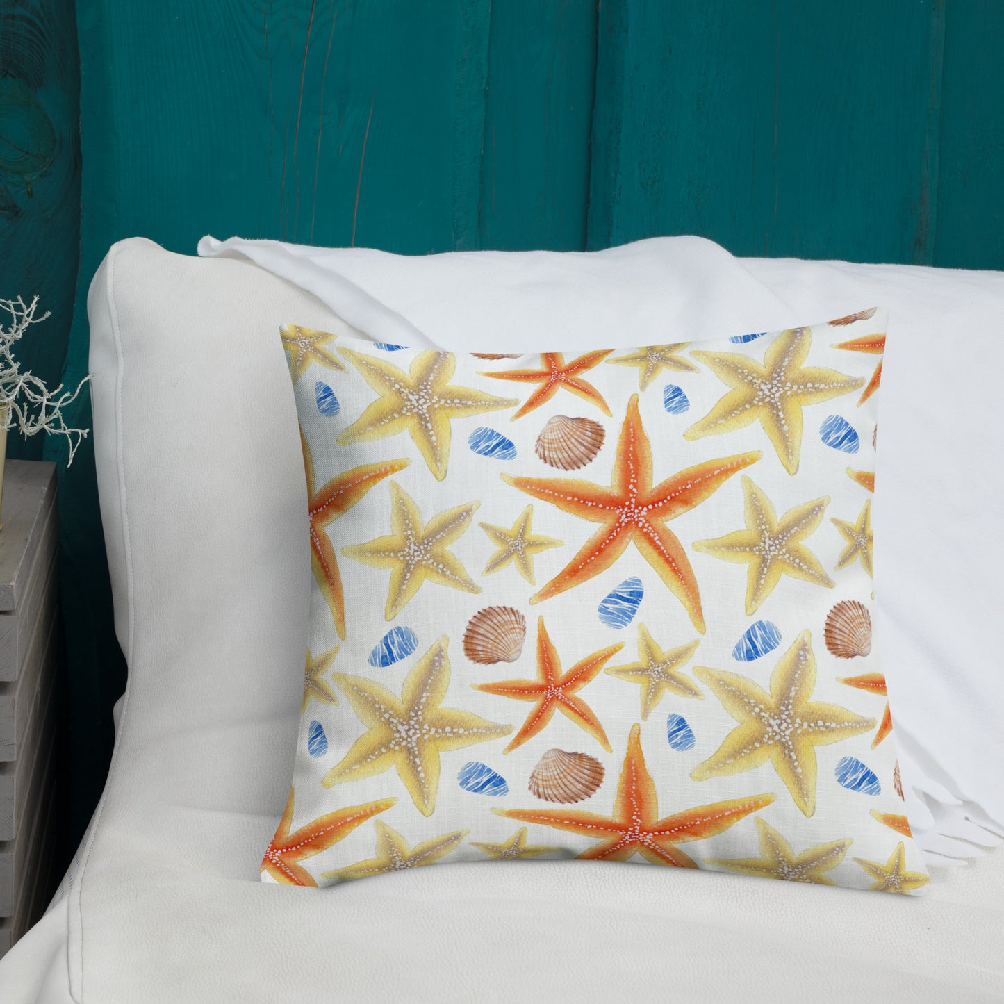 Coastal Throw Pillow