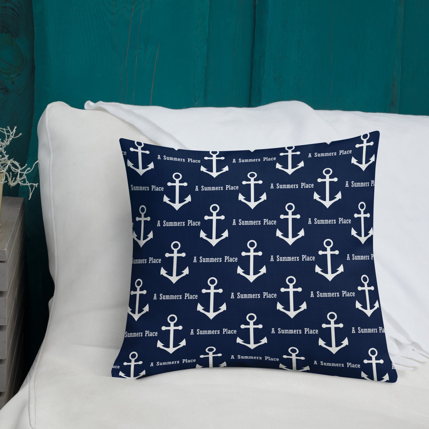 Coastal Throw Pillow