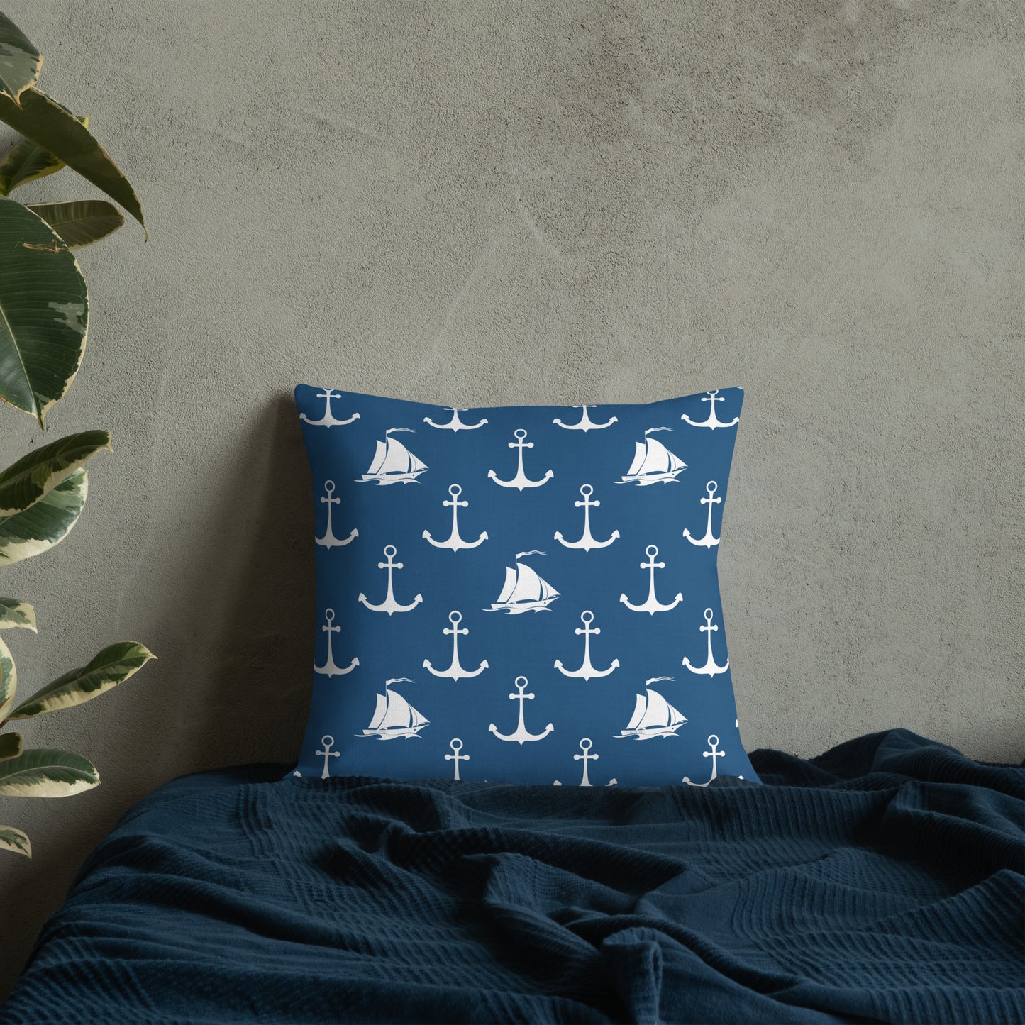 Coastal Throw Pillow