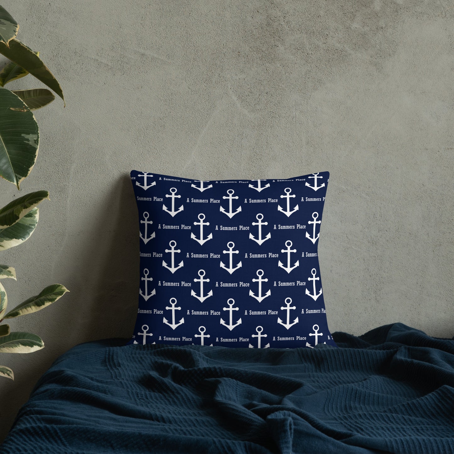 Coastal Throw Pillow