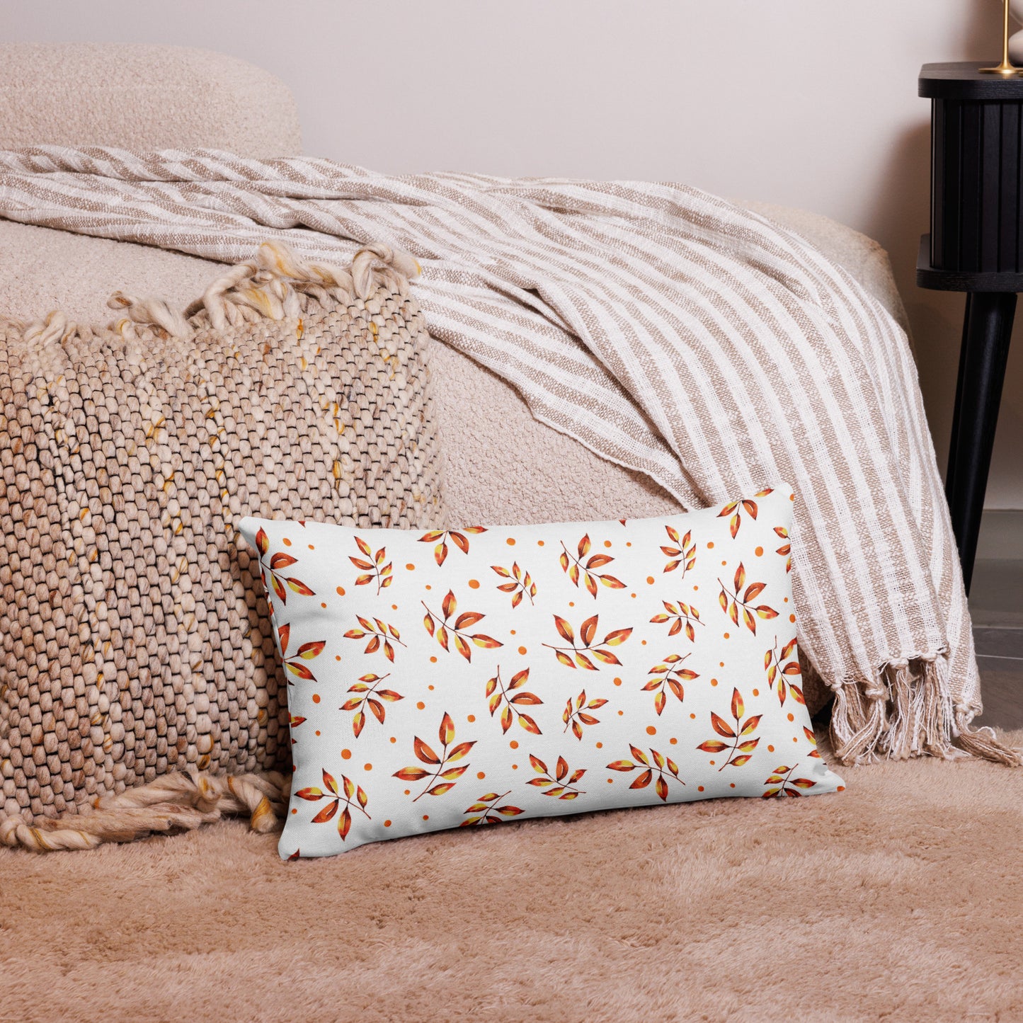 Fall Throw Pillow