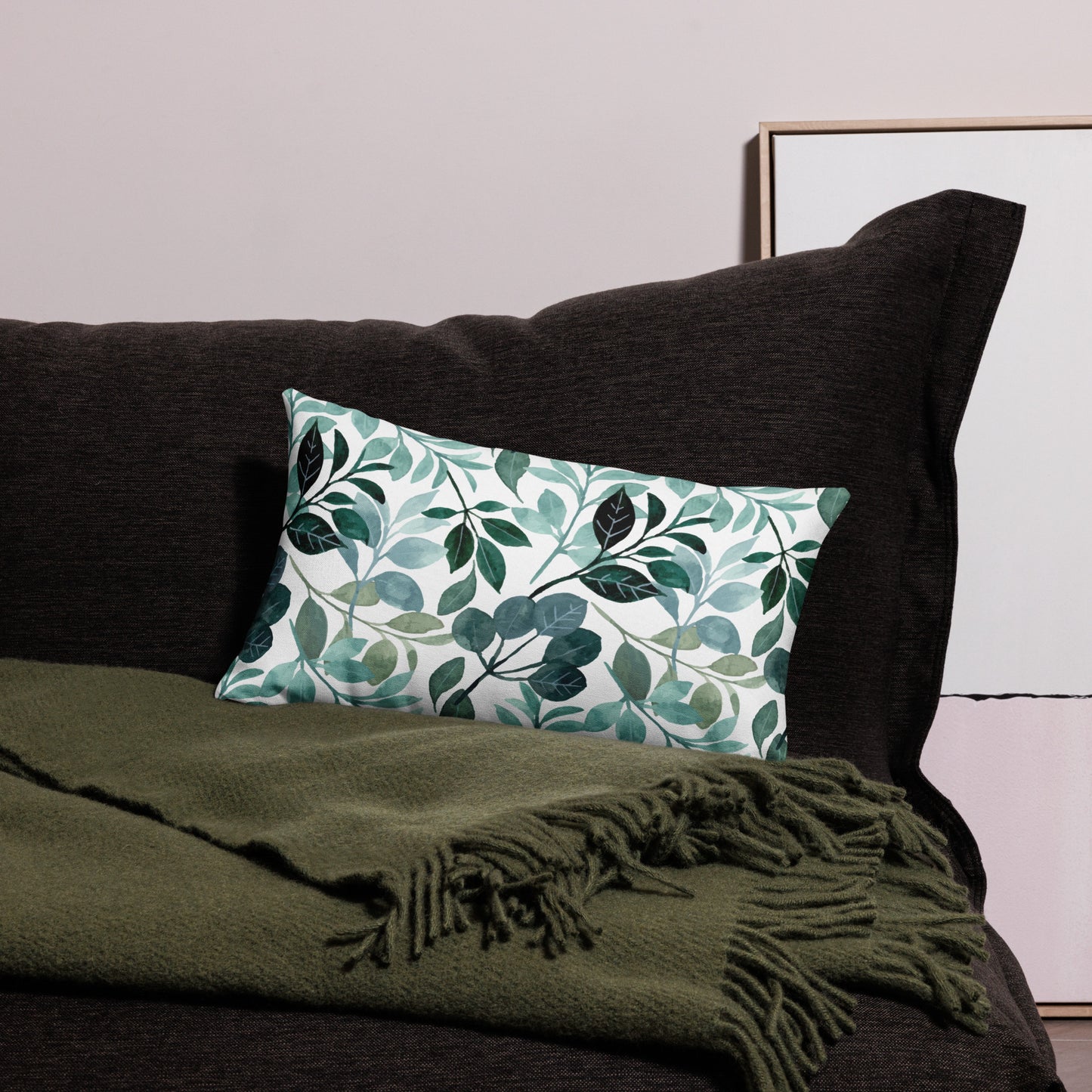 Floral Throw Pillow