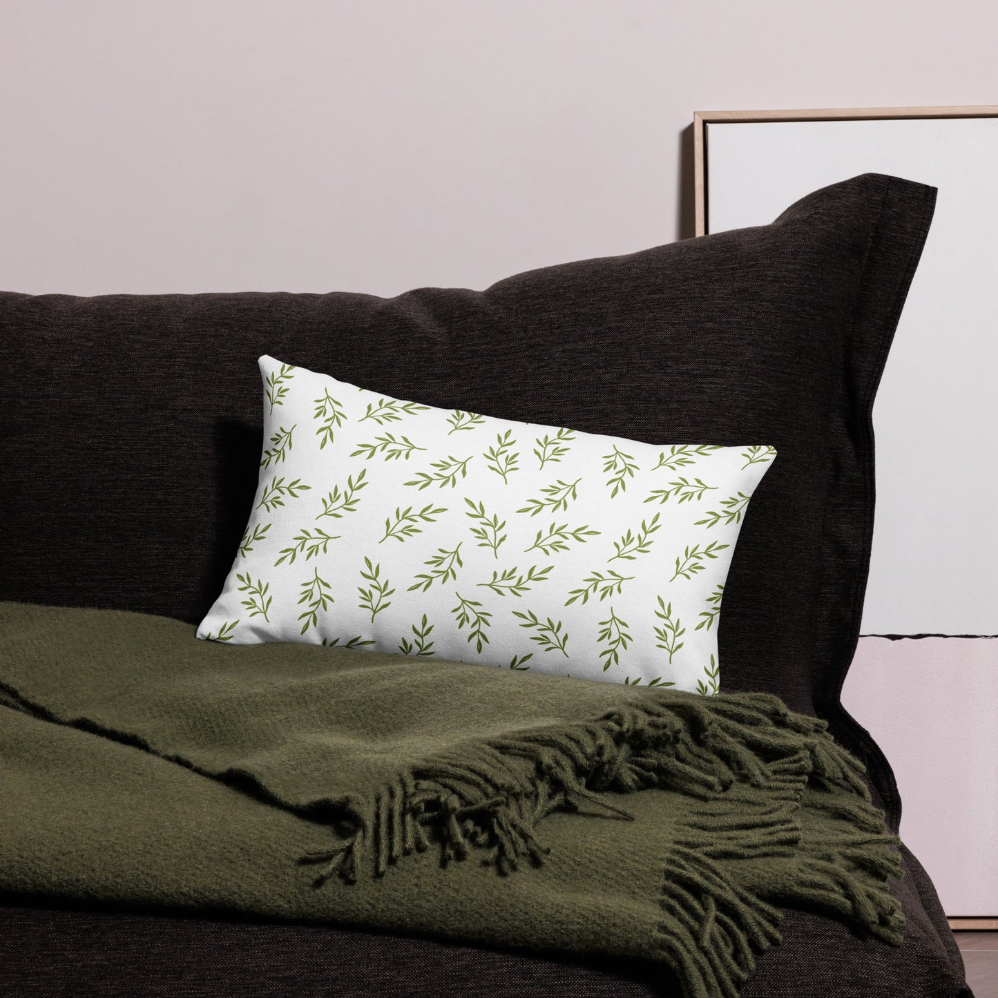 Floral Throw Pillow