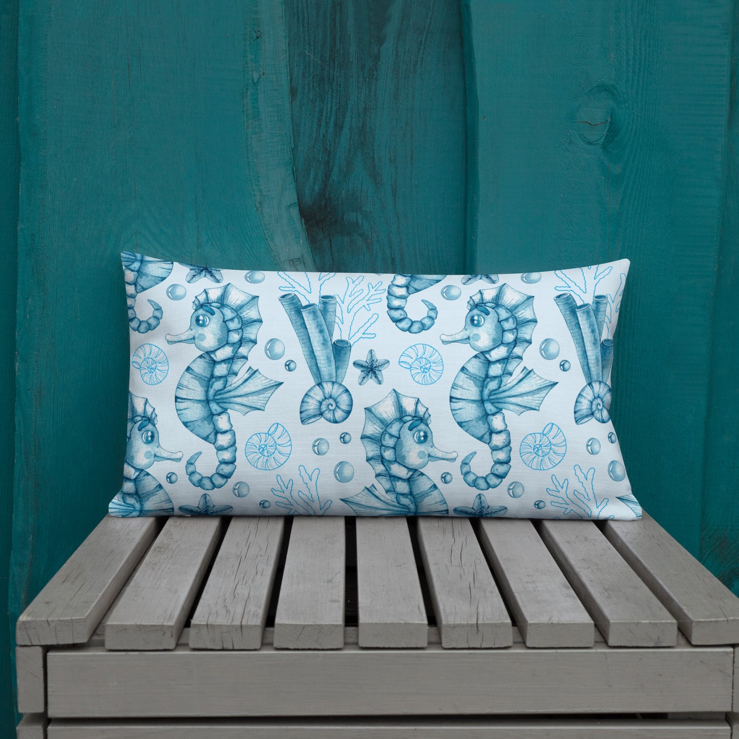 Coastal Throw Pillow