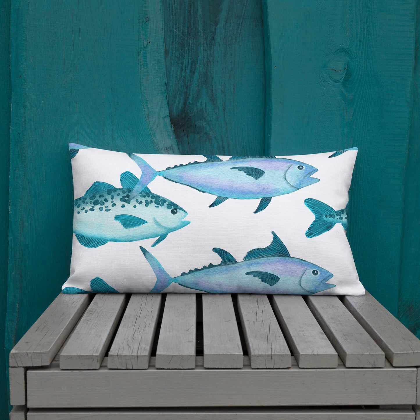 Coastal Throw Pillow