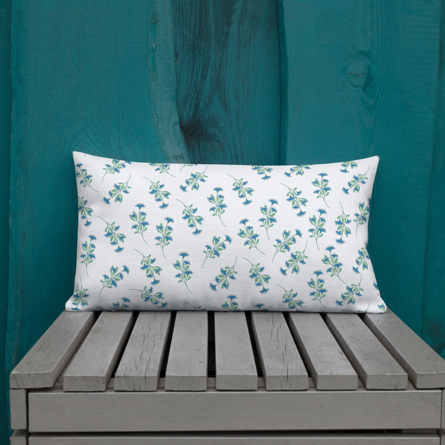 Floral Throw Pillow