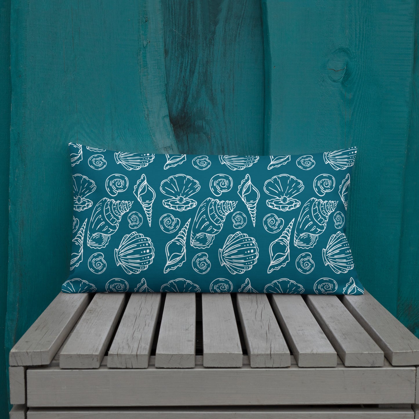 Coastal Throw Pillow