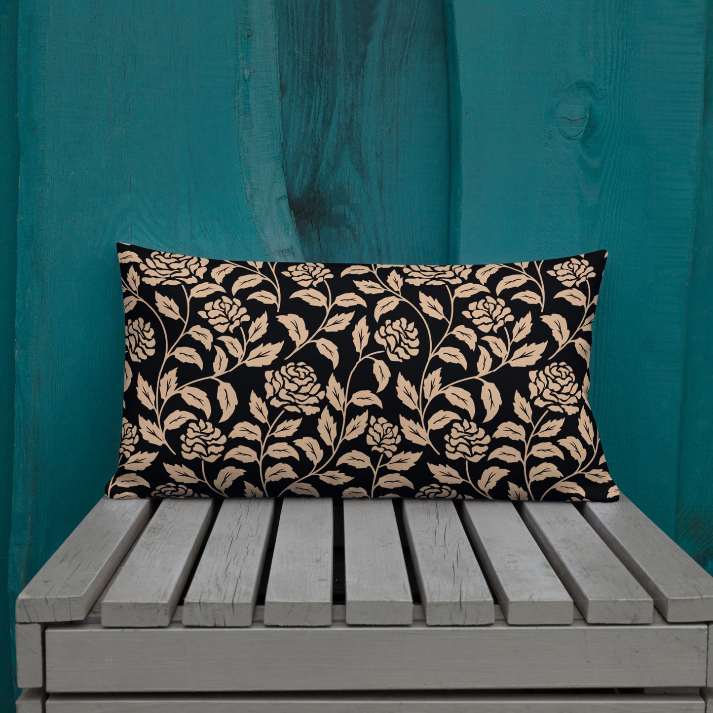 Floral Throw Pillow