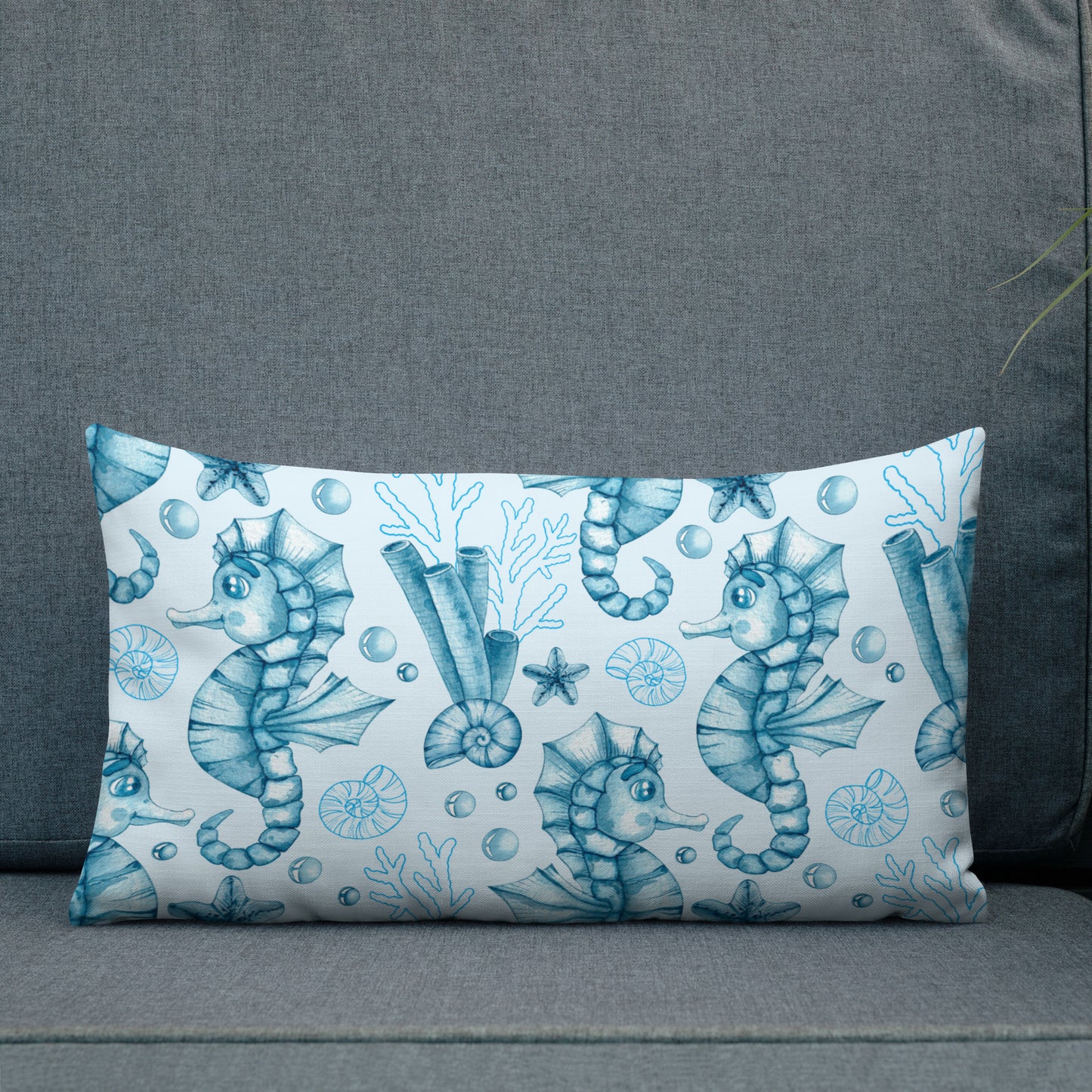 Coastal Throw Pillow