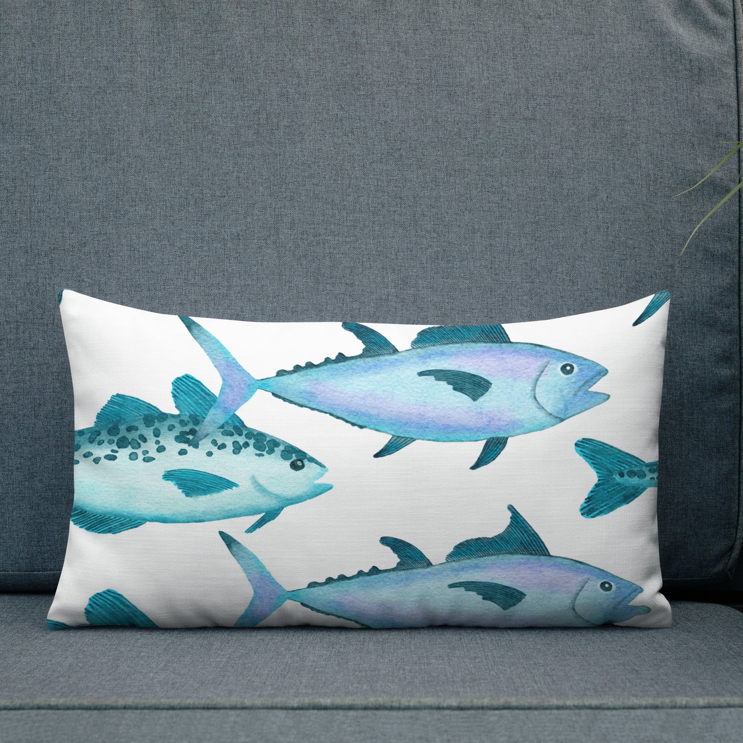 Coastal Throw Pillow