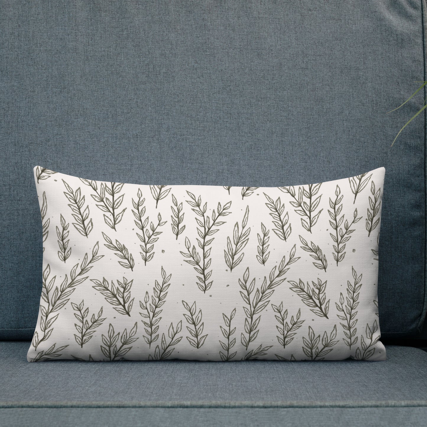 Floral Throw Pillow