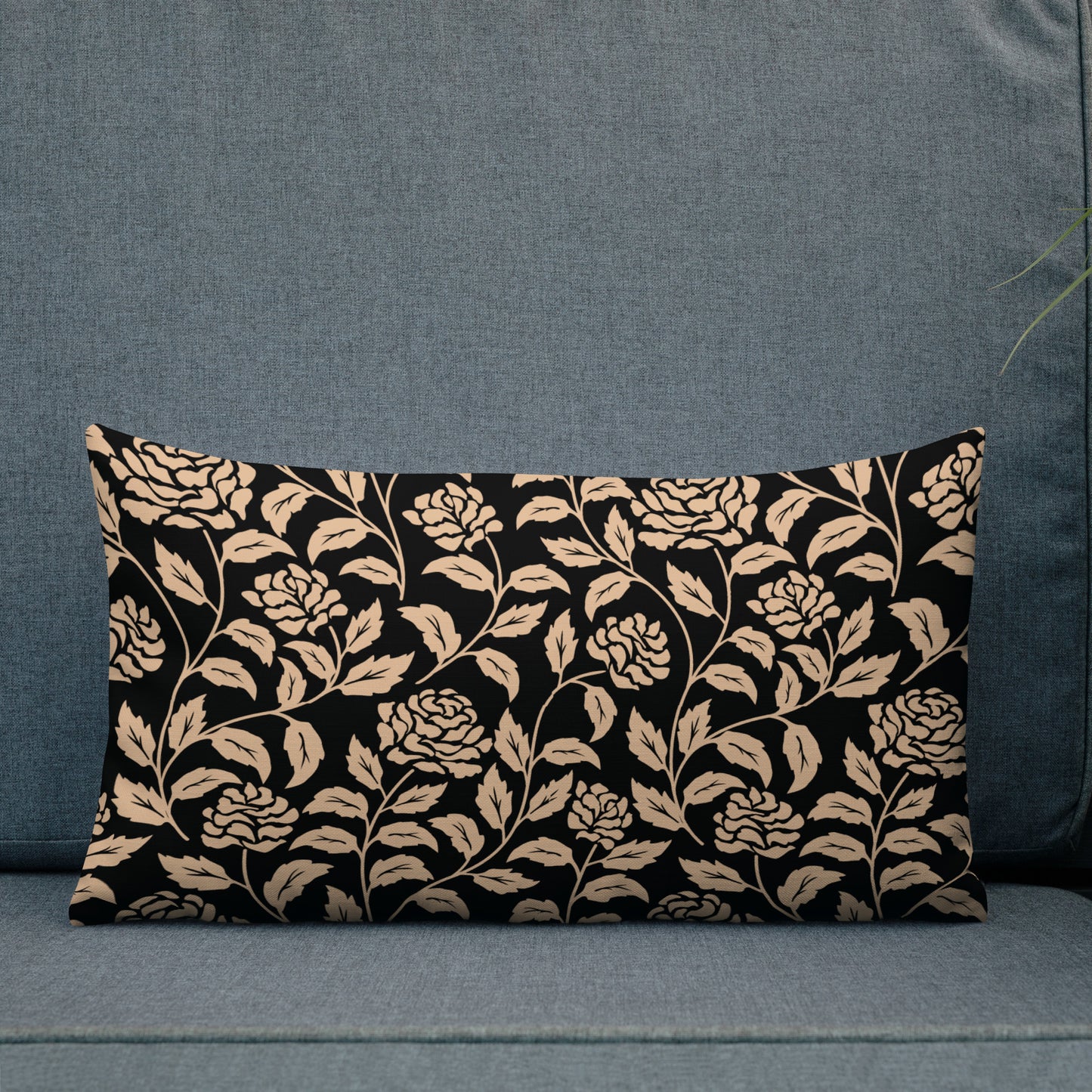 Floral Throw Pillow